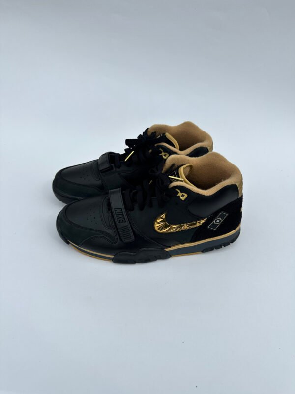 Nike Air Trainer 1 - Black/Metallic Gold 👑 - Image 4