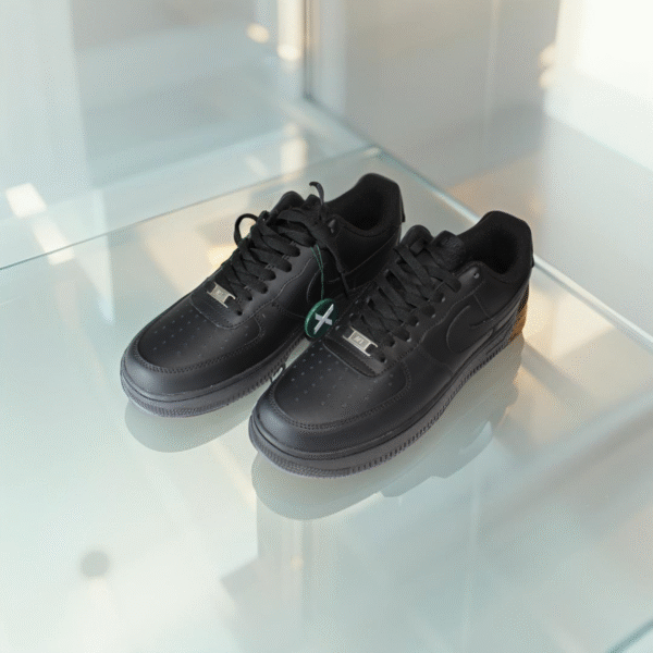 Nike Air Force 1 '07 Triple Black - Image 7